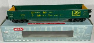 Railway Express Agency G - Scale Train Prime Mover Maine M - C Rea - 41003 Flat Car