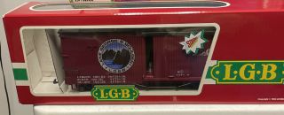 Lgb G Scale Lake George And Boulder Box Diesel Sound Car 4267 S Box And Sleeve