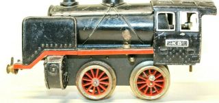 Vintage Pre - War Karl Bub (kbn) 0 - Gauge Clockwork Locomotive