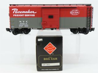 G Scale Aristocraft Art - 46014 Nyc York Central " Pacemaker " Box Car 46014