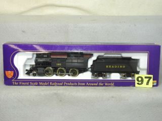 Mehano Ho Scale Reading Mother Hubbard 2 - 6 - 0 Steam Locomotive L.  N.  Ready To Run