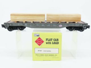 G Scale Aristocraft Art - 46311 Nyc York Central Flat Car 46311 W/ Load