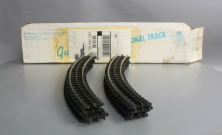 Gargraves 42 - 101s O 3 Rail Phantom Tinplate 42 " Curve Plastc Tie Track [8]/box
