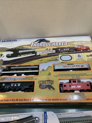 Bachmann Ho Scale Thoroughbred Norfolk Southern Train Set 00691 Bonus Track