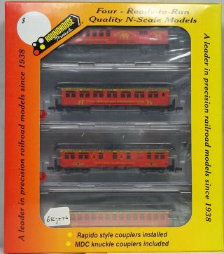 Roundhouse Overland Clancy’s Circus Passenger 4 Pack (68)