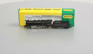Minitrix 2072 Pennsylvania 2 - 10 - 0 Decapod Steam Locomotive W/tender Ln/box