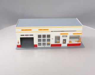 Proscale O Gauge Shell Service Station Building - Assembled Ex