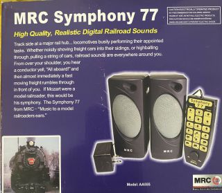 Mrc Symphony 77 Sound Station Digital Railroad Sound Station Aa555 Complete