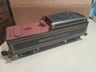 Aristo Craft G Scale Pennsylvania 4 - 6 - 2 401 Steam Train Engine Tender 3