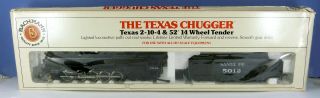 Bachmann Ho 667 At&sf Santa Fe 2 - 10 - 4 The Texas Chugger Loco & Tender (boxed