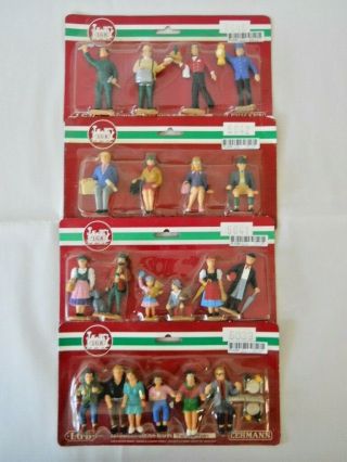 4 Packages Lgb Figures G Scale 5039 5041 5042 5045 One Price