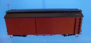 On30 Bachmann Spectrum 27099 Box Car Oxide Red,  Painted Unlettered