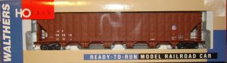 Ho Walthers Union Pacific 7,  000 Cf Wood Chip Hopper 592010 Train