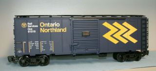 G Scale Aristocraft Steel Box Car Art 46033 Ontario Northland