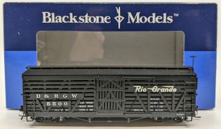 Blackstone Models B340200 Hon3 Scale D&rgw 30 Ft.  Stock Car 5500 Ln/box