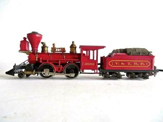 Rivarossi Pocher Ho 2 - 4 - 0 V&t Steam Locomotive & Tender & Boxed (14)