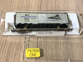 N Scale Con - Cor Museum Of Science & Industry Chicago Boxcar - Pioneer Zephyr 1984