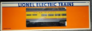 Lionel 6 - 7210 Union Pacific Smooth Sided Aluminum Passenger Dining Car.  X1554