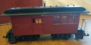 Kalamazoo Toy G Scale Mountain Central Combination Car