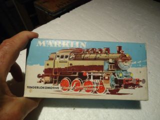 Marklin Ho 3031 0 - 8 - 0t Steam Locomotive W/box 1965