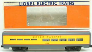 Lionel 6 - 7210 Union Pacific Smooth Side Dining Car 7210 Ex/box