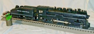 Marx 1666 2 - 4 - 2 Steam Locomotive W/ Penn Central Tender - Ready To Run
