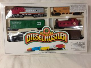 Bachmann Diesel Hustler Complete Train Set Ho Gauge