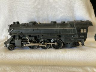 Lionel 1666 Vintage O 2 - 6 - 2 Die - Cast Steam Locomotive & Tender W/ Box