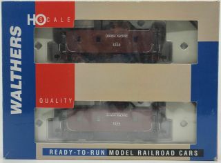 Walthers 932 - 27542 Ho Scale Union Pacific Ca - 1 Wood Caboose (pack Of 2) Ln/box