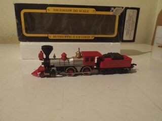Bachmann Ho Central Pacific 4 - 4 - 0 " Jupiter " In Org.  Box N/r