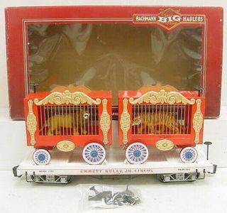 Bachmann 98371 G Lion & Tiger Circus Car Ln/box