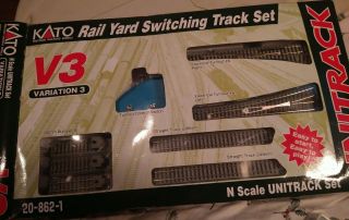 Kato Rail Yard Switching Track Set N Scale