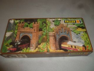 Boxed Faller B - 557 Ho North & South Tunnel Portals Lorley On The Rhine Railroad