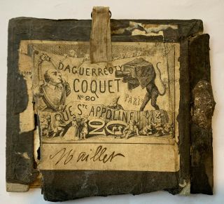 French Sixth Plate Daguerreotype Matte Frame For Restoration By Coquet Paris