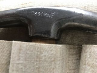 Vintage C.  S.  OSBORNE & CO.  Upholstery Tools Awning Set Case Vintage 3