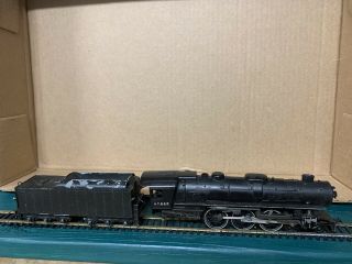Ho Scale Athearn A.  T.  &s.  F.  Steam Locomotive 4 - 6 - 2 With Tender