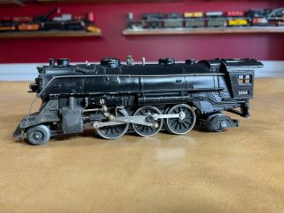 Vintage Lionel 1666 2 - 6 - 2 Metal Steam Locomotive. ,  Light