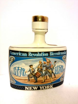 Vintage Early Times " American Revolution Bicentennial - 1776 - 1976 - Yor " Decan