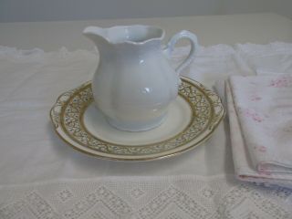 Rachel Ashwell Shabby Chic Couture Tm Vintage Serving Dish And Vintage Pitcher