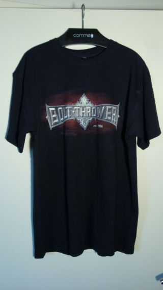2008 Bolt Thrower - Logo T - Shirt / Size L / Death Metal / Vintage