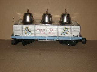 Lionel G Scale Lionel 8 - 81024 Silver Bell Express Gondola Car With Silver Bells