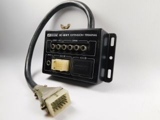 Icom Ic - Ex1 Externsion Terminal With 24 Pin Cable Vintage Rare
