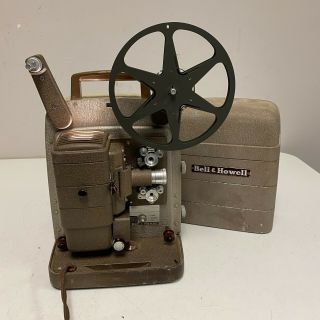 Vintage Bell & Howell 8mm Film Projector Design 253 Rv And