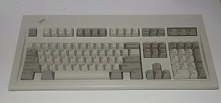 Rare Vintage Ibm 1391401 Model M Ps/2 Clicky Bucking Spring Keyboard 03mar88