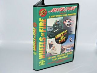 Santa Cruz - Wheels Of Fire Video Skateboarding Dvd - Vintage - Powell Peralta
