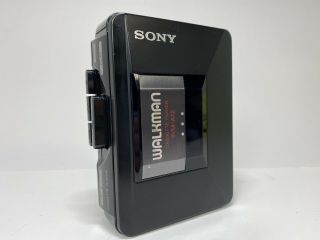 Sony Walkman Wm - A12 Vintage Stereo Cassette Player - Black - Great