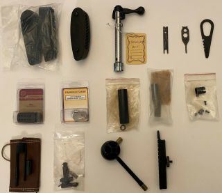 Assorted Gun Parts & Accessories: Nos,  Items,  15 Count
