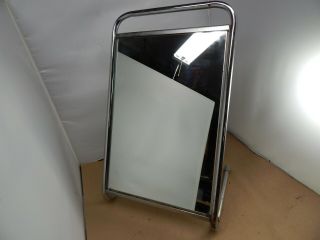 vintage Mid - Century FLOOR MIRROR from a Shoe Store 2