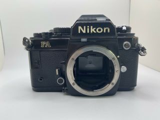 Vintage Nikon Fa 35mm Slr Black Camera - Body Only