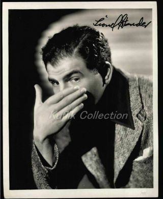 Lionel Stander - Signed Vintage Celebrity Autograph Photo - Hart To Hart